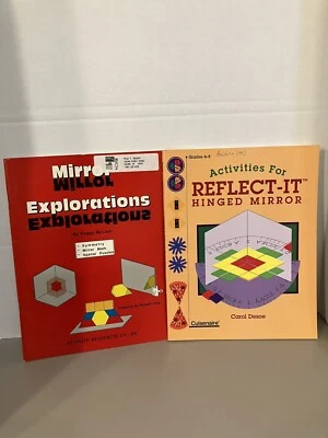 2 Books: Mirror Explorations & Activities for Reflect-It Hinged Mirror - Image 1 of 4