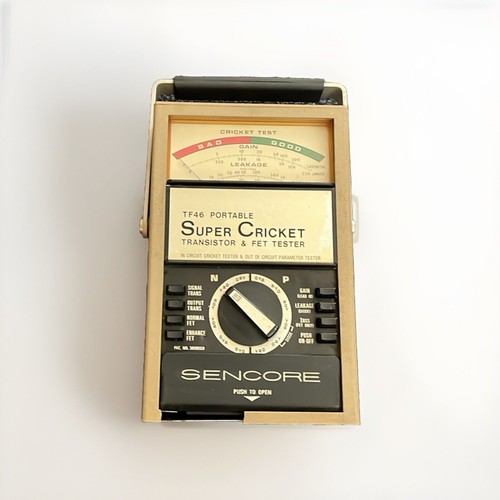 Vintage Sencore TF46 Portable Super Cricket Transistor Fet Tester eBay