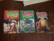 3x Bulk Lot HTF Scarce Signed Autographed Mike Hoffman Twisted Tales 6 8 9 comic