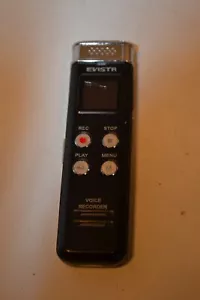 Evistr L157 Black 16GB High Capacity Rechargeable Digital Voice Recorder Used - Picture 1 of 2