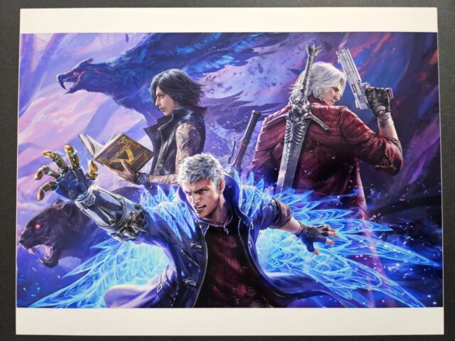 Devil May Cry Poster - Anime Dante - High Quality Prints 18x24