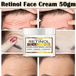 Wrinkle Remover Instant Anti-Aging Retinol Face Cream Skin Tightening 1.7 fl oz - Picture 1 of 17