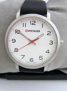 WENGER WOMENS AVENUE WATCH 01.1621.103 STAINLESS STEEL SILICONE GENUINE SWISS - Picture 1 of 9