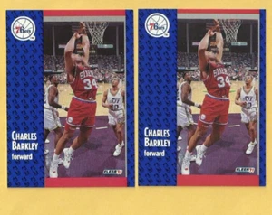 1991-92 Fleer Charles Barkley Card #151 Lot Philadelphia 76ers - Bild 1 von 1