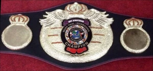 IKF Amateur Muay Thai kick Boxing MMA Championship Belt Replica Adult Size - Picture 1 of 2