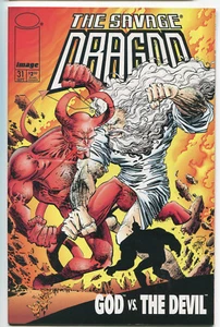 The SAVAGE DRAGON #31 UNcensored Version GOD vs The DEVIL (NM) 1996 - Imagen 1 de 2