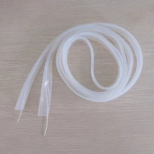 Clear Silicone LED Strip Tube Sleeve Flexible Waterproof For 8mm LED Light Strip - Picture 1 of 19