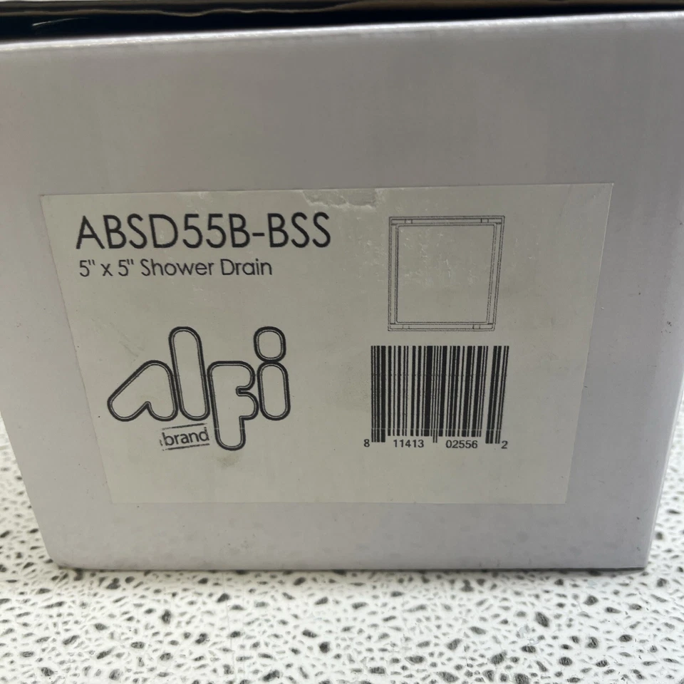 ALFI brand ABSD55B 5-1/16"W Shower Drain - Stainless Steel Foto 1 de 1