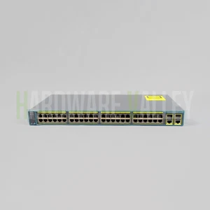 CISCO WS-C2960+48TC-L Catalyst 2960 Plus 48 10/100 + 2 T/SFP LAN Base - Afbeelding 1 van 6