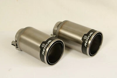 Remus Endrohr Set 2x Endrohre Auspuff Blende Endstück für Sportauspuff 0026 98C - Bild 1 von 3