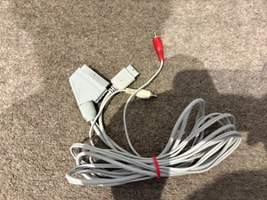 Sony PlayStation PSone AV Cable PS1 PS2 Lead Composite Video Audio RCA SCART - Picture 1 of 2