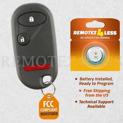 Replacement for Honda Civic CR-V Element Keyless Entry Remote Car Key Fob Foto 1 de 4