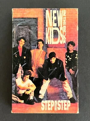Step by Step / Valentine Girl - New Kids on the Block CASSETTE SINGLE 1990 - Image 1 of 4