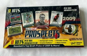 2009 Prospects Plus Sealed HOBBY Box--11 Hits 4 Autos Trout RC? First True Auto! - Picture 1 of 6