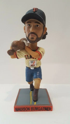 2017 SAN FRANCISCO GIANTS MADISON BUMGARNER GIANT RACE SPECIAL EVENT BOBBLEHEAD Cover