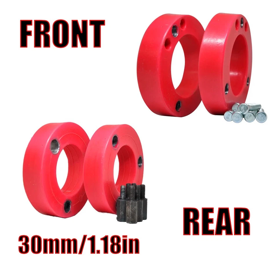 LIFT KIT 30mm/1.18in PU for BMW E38 E39 E60 E61 E63 E64 E66 Coil Spacers Foto 1 de 4