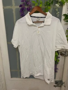 le coq sportif mens white polo shirt BNWT $99 2 XL - Picture 1 of 6