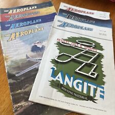 The Aeroplane Magazines Vintage 1950 Lot Of 7 English Origin 