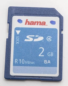 Hama 2GB SD Card Class 4 - Picture 1 of 2