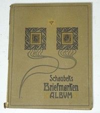 Altes Schaubek Briefmarkenalbum mit Marken vor 1945 ! (B4