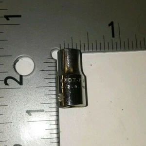 Proto 4707T, toma de unidad de 1/4", 7/32" - 12 puntos, hecha en EE. UU. - Imagen 1 de 4