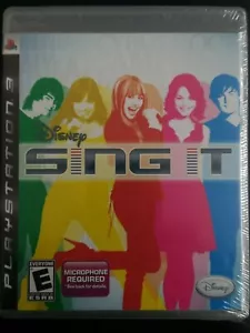 New Disney Sing It Sony Playstation 3, 2008 PS3 * FREE SHIPPING* - Picture 1 of 2