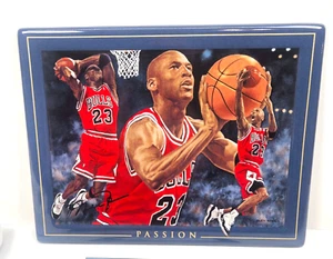 2000 Michael Jordan Passion Porcelain Plate Upper Deck Bradford Exchange - Picture 1 of 9