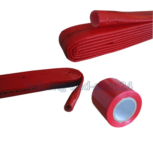 FÖRCH 10 m Schutzschlauch Schlauchisolierung Isolierung für Kaltwasser+Abwasserleitung