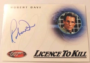 2002 James Bond 40th Ann Expansion Robert Davi A27 Franz Sanchez License To Kill - Picture 1 of 2