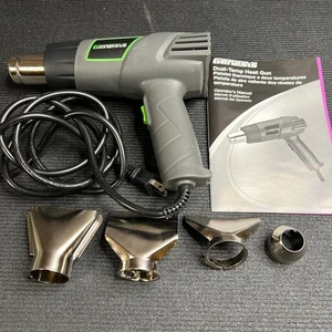 Kit de pistola de calor con cable GENESIS 12,5 amperios eliminación de pintura adhesivo envoltura retráctil calentador - Imagen 1 de 13