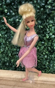 FRANCIE Growing Pretty Hair Doll 1970 Barbie Friend w/ Original Dress Japan - Picture 1 of 23