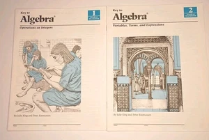 KEY TO ALGEBRA: Student Workbook 1 & 2  Julie King And Peter Rasmussen - Picture 1 of 5