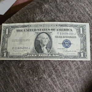 **RARE** SERIES 1935G Silver Certificate - Picture 1 of 5