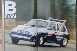 Original CC 2013 extracted article 1985 MG METRO 6R4 trying to keep it straight! - Picture 1 of 1