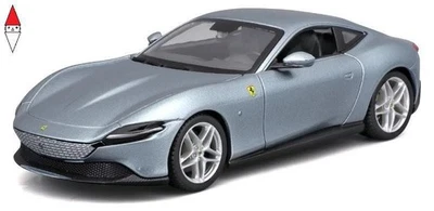 MODELLINO STATICO BBURAGO 1/24 FERRARI ROMA TITANIUM GREY - Immagine 1 di 2