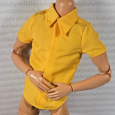 KEN TOP ~ MADE TO MOVE MODEL MUSE DOLL KID SUPER STUDIOS YELLOW COLLARED SHIRT - Image 1 of 4