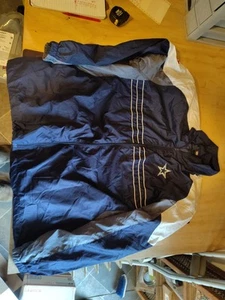 Dallas Cowboys Football  Full Zip Lightweight Windbreaker Jacket Men’s Size 2XL - Picture 1 of 6