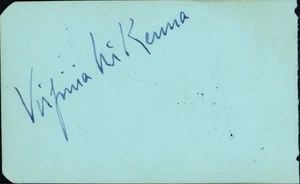 Vintage Virginia McKenna Autograph - Picture 1 of 1