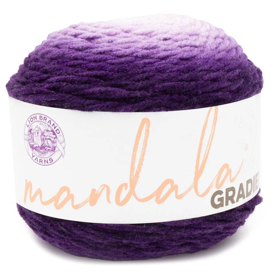 Lion Brand Mandala Gradient Yarn-Purple - Image 1 of 1