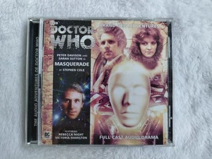 Doctor Who Big Finish CD #187 Masquerade (Audio CD, 2014). Peter Davison - Picture 1 of 6