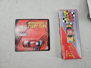 2 NEW NASCAR 1:64 DIECAST CARS COCA COLA & MINI KELLOGGS RACING #5 - Picture 1 of 2