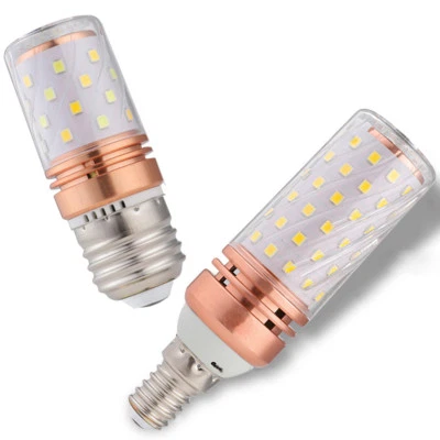 6Pcs LED Corn Lamp E27/E26/E14 Light Bulb Energy Saving 360°Wide Flood Lighting - Image 1 of 4