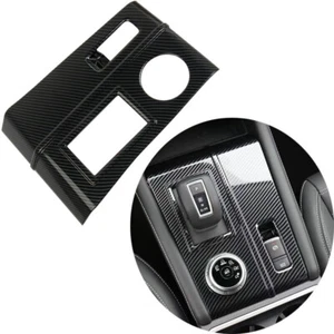 1x ABS Carbon Fiber Pattern Gear Shift Panel Trim For Mitsubishi Outlander 2022+ - Imagen 1 de 7