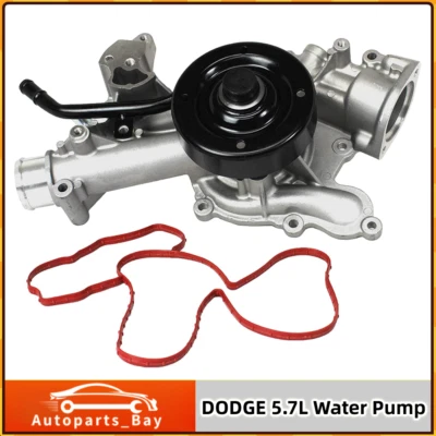 Water Pump Fit 03-08 Chrysler Aspen Dodge Durango RAM 1500 2500 3500 5.7L Foto 1 de 4