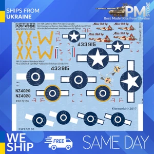 Kits World KW172158 1/72 Aufkleber für PBY-5A Catalina Zubehör für Flugzeuge - Bild 1 von 3