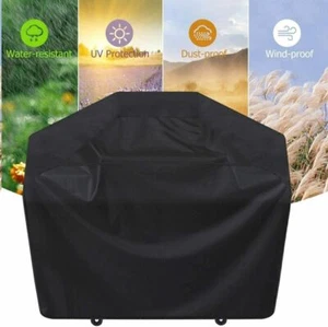 BBQ Gas Grill Cover 32-75 Inch Barbecue Waterproof Heavy Duty UV Protection - Picture 1 of 17