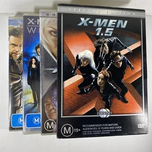 DVD Bundle: X-Men 1.5  X-Men 2  X-Men Origins: Wolverine & X-Men: The Last Stand - Picture 1 of 18