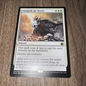 Vanquish the Horde Innistrad: Midnight Hunt NM - Picture 1 of 1