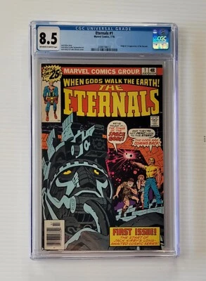 Eternos #1 CGC 8,5 Origen y 1ª Aparición de los Eternos Foto 1 de 2