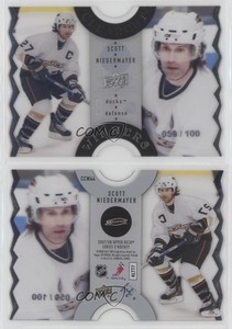 2007-08 Upper Deck Clear Cut Winners /100 Scott Niedermayer #CCW44 HOF